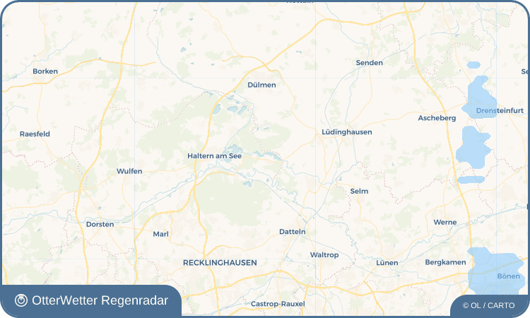 Wetter-Widget-Vorschau mit Vorhersagedaten für Hullern