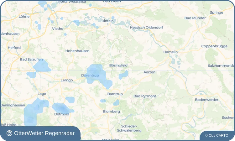 Wetter-Widget-Vorschau mit Vorhersagedaten für Hummerbruch