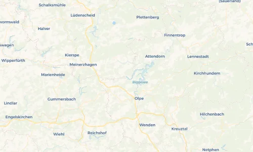 Regenradar Vorschaubild - Aktuelle Niederschläge in Hunswinkel und Umgebung
