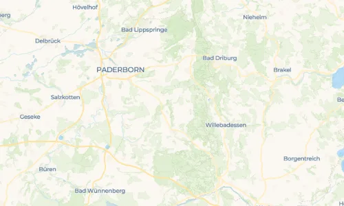 Regenradar Vorschaubild - Aktuelle Niederschläge in Iggenhausen und Umgebung