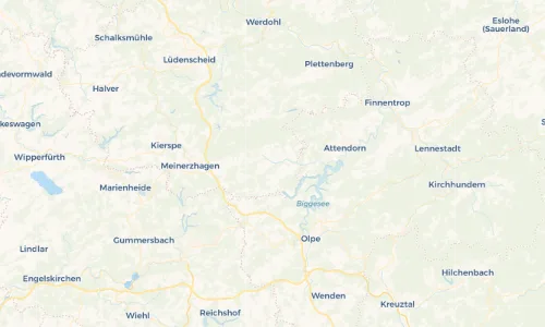 Regenradar Vorschaubild - Aktuelle Niederschläge in Ihne und Umgebung