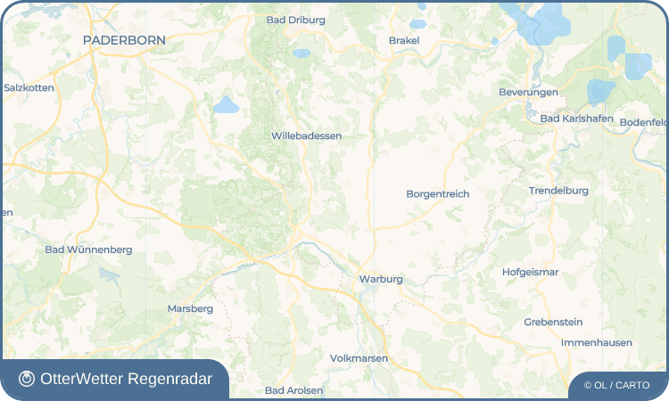 OtterWetter Regenradar-Widget Ikenhausen