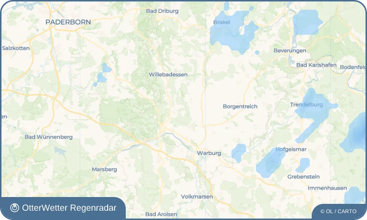 Widget-Vorschau für Ikenhausen Wetter-Widget-Vorschau mit Vorhersagedaten für Ikenhausen
