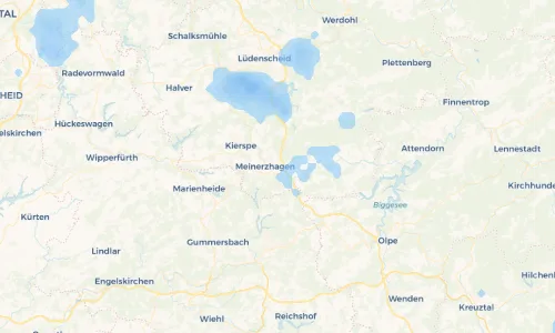 Regenradar Vorschaubild - Aktuelle Niederschläge in Immecke und Umgebung