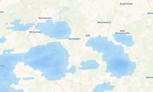 Regenradar Vorschaubild - Aktuelle Niederschläge in Ingersberg und Umgebung