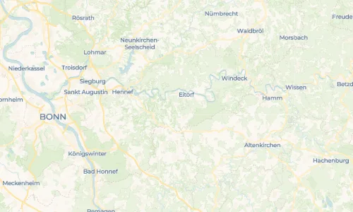 Regenradar Vorschaubild - Aktuelle Niederschläge in Irlenborn und Umgebung