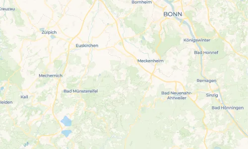 Regenradar-Vorschau: aktuelle Niederschläge in Irlenbusch und Umgebung