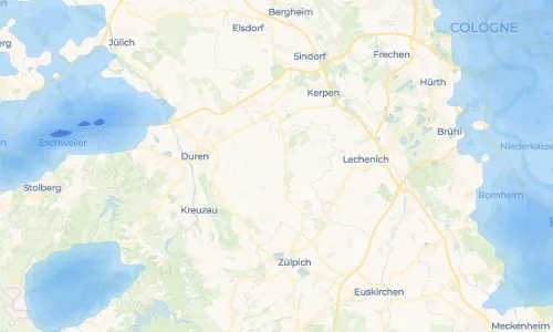 Regenradar Vorschaubild - Aktuelle Niederschläge in Irresheim und Umgebung