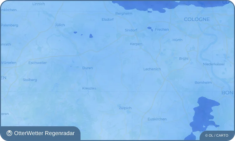 Wetter-Widget-Vorschau mit Vorhersagedaten für Irresheim