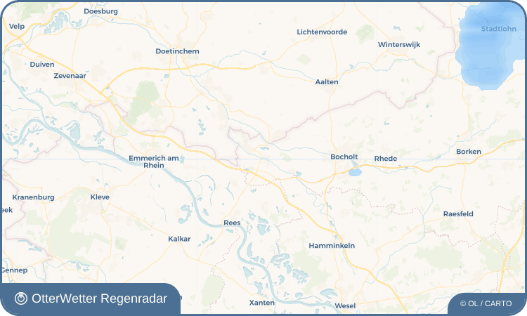 OtterWetter Regenradar-Widget Isselburg