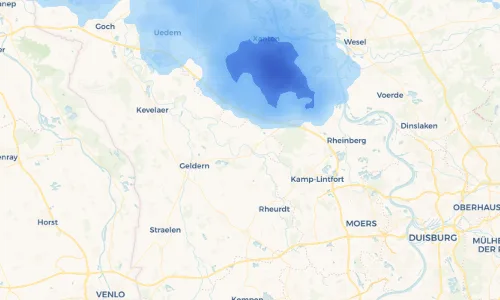 Regenradar Vorschaubild - Aktuelle Niederschläge in Issum und Umgebung
