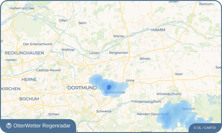 OtterWetter Regenradar-Widget Kaiserau