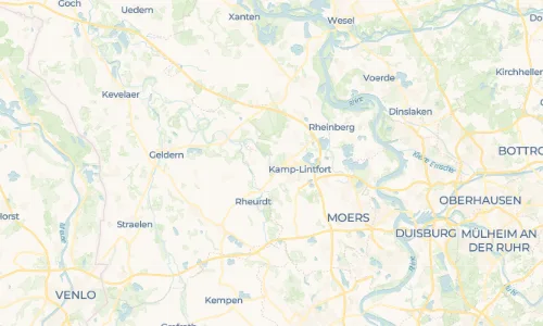 Regenradar Vorschaubild - Aktuelle Niederschläge in Kamperbrück und Umgebung