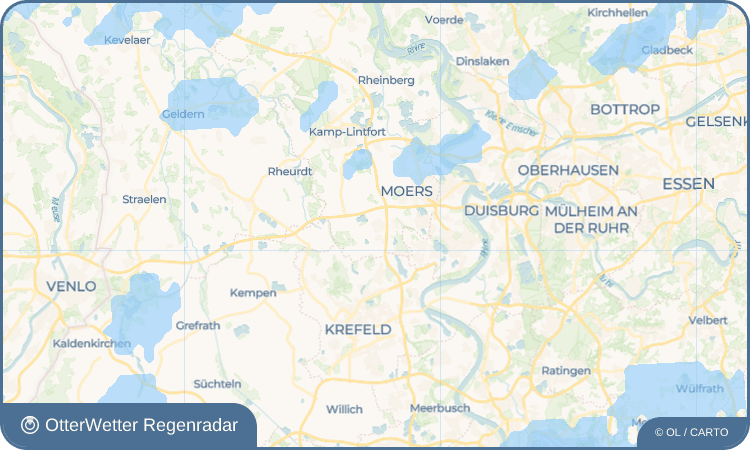 OtterWetter Regenradar-Widget Kapellen