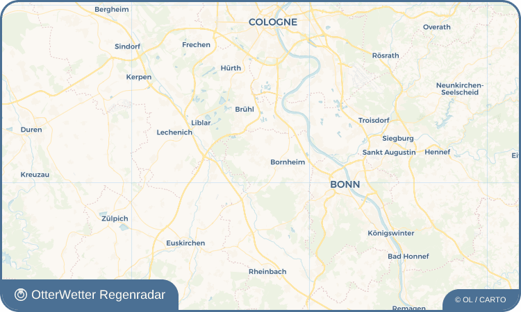 Wetter-Widget-Vorschau mit Vorhersagedaten für Kardorf