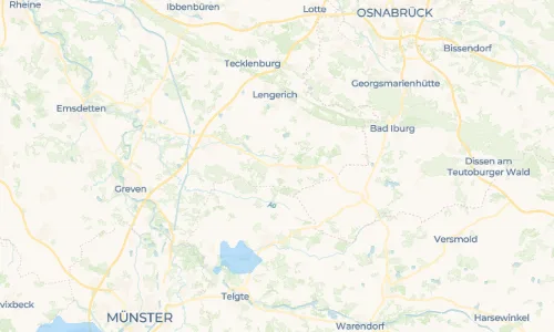Regenradar Vorschaubild - Aktuelle Niederschläge in Kattenvenne und Umgebung
