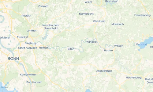 Regenradar Vorschaubild - Aktuelle Niederschläge in Kehlenbach und Umgebung