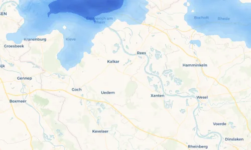 Regenradar Vorschaubild - Aktuelle Niederschläge in Kehrum und Umgebung