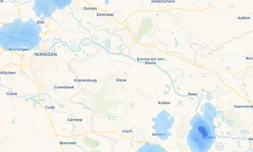 Regenradar Vorschaubild - Aktuelle Niederschläge in Kellen und Umgebung