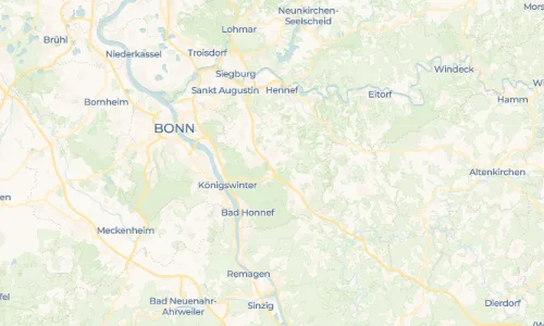 Regenradar Vorschaubild - Aktuelle Niederschläge in Kellersboseroth und Umgebung