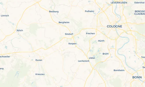 Regenradar Vorschaubild - Aktuelle Niederschläge in Kerpen und Umgebung