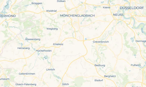 Regenradar Vorschaubild - Aktuelle Niederschläge in Keyenberg und Umgebung