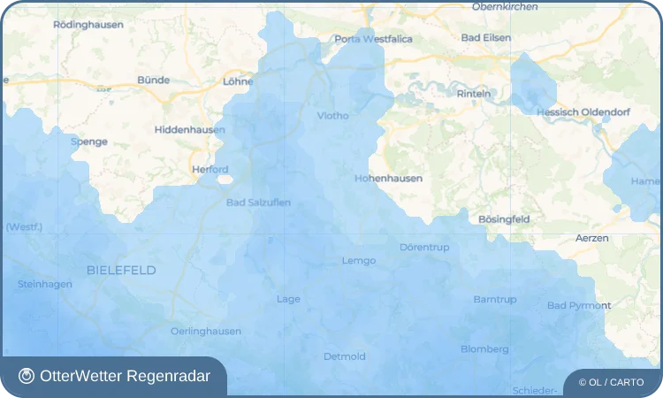 Widget-Vorschau für Kirchheide Wetter-Widget-Vorschau mit Vorhersagedaten für Kirchheide