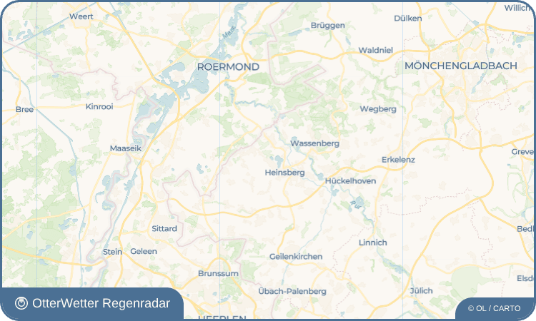 OtterWetter Regenradar-Widget Kirchhoven