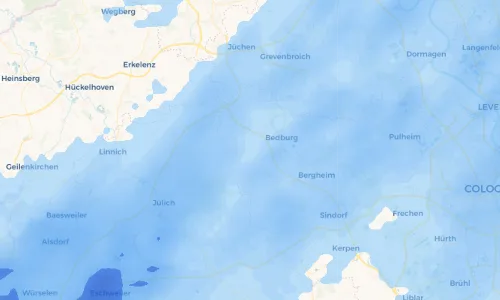 Regenradar Vorschaubild - Aktuelle Niederschläge in Kirchtroisdorf und Umgebung