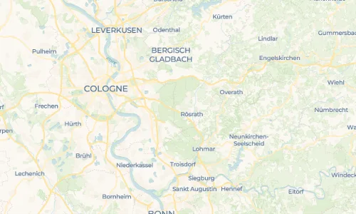 Regenradar Kleineichen: aktuelle Niederschläge in Kleineichen und Umgebung, Stand 25. Oktober 2026 um 21:00 Uhr