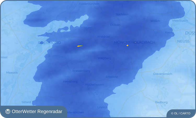 OtterWetter Regenradar-Widget Klinkum