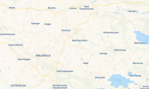 Regenradar Vorschaubild - Aktuelle Niederschläge in Knetterheide und Umgebung