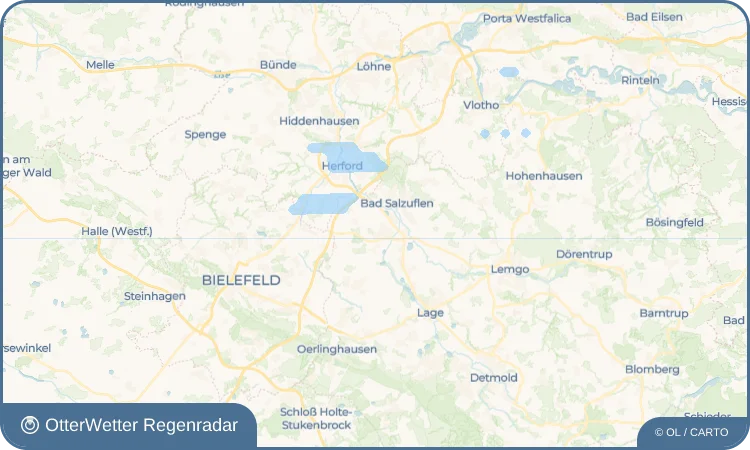 Wetter-Widget-Vorschau mit Vorhersagedaten für Knetterheide