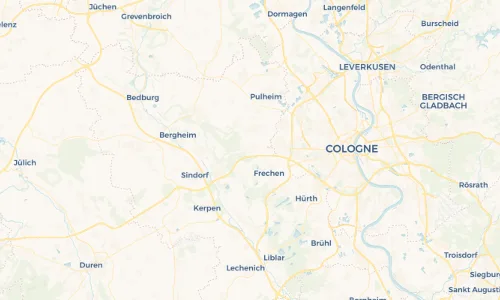 Regenradar Vorschaubild - Aktuelle Niederschläge in Königsdorf und Umgebung