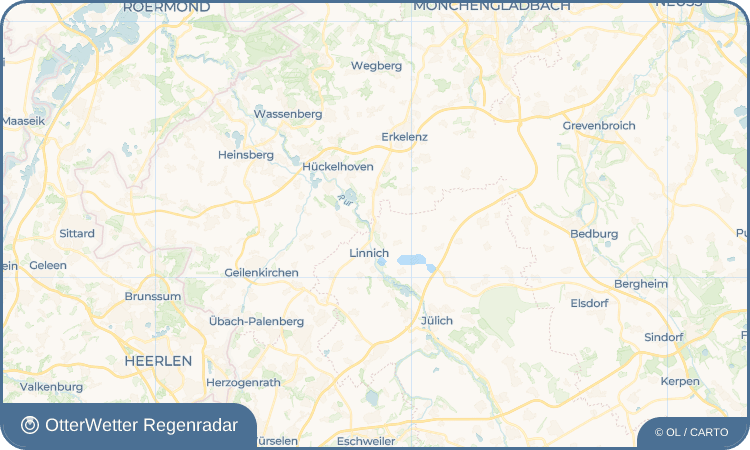 OtterWetter Regenradar-Widget Körrenzig