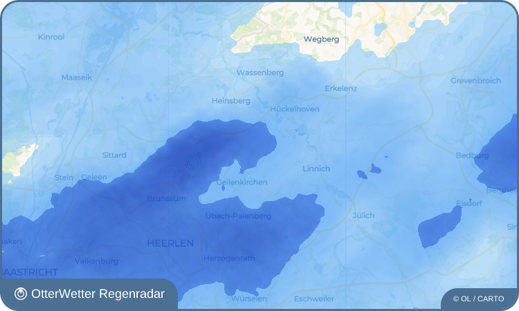 OtterWetter Regenradar-Widget Kogenbroich