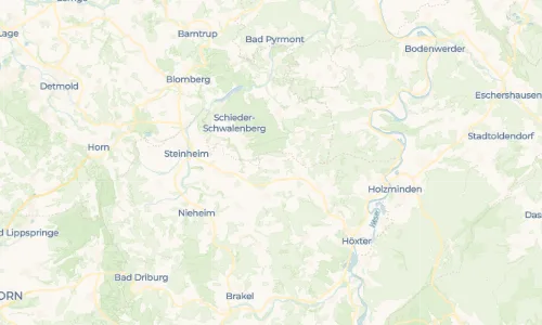 Regenradar Kollerbeck: aktuelle Niederschläge in Kollerbeck und Umgebung, Stand 22. Oktober 2026 um 3:50 Uhr