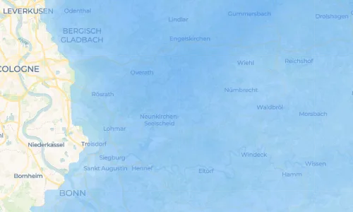 Regenradar Vorschaubild - Aktuelle Niederschläge in Kranüchel und Umgebung