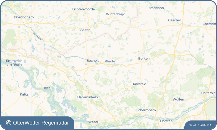 OtterWetter Regenradar-Widget Krechting