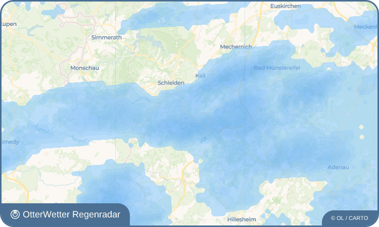 OtterWetter Regenradar-Widget Krekel