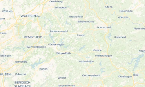 Regenradar Vorschaubild - Aktuelle Niederschläge in Kreuzberg und Umgebung