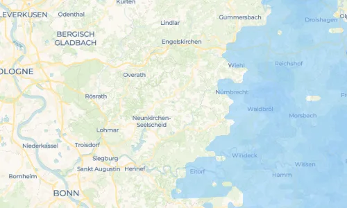 Regenradar Vorschaubild - Aktuelle Niederschläge in Kreuzkapelle und Umgebung