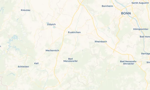 Regenradar Vorschaubild - Aktuelle Niederschläge in Kreuzweingarten und Umgebung
