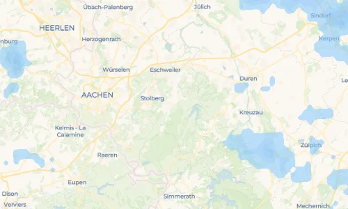 Regenradar Vorschaubild - Aktuelle Niederschläge in Krewinkel und Umgebung