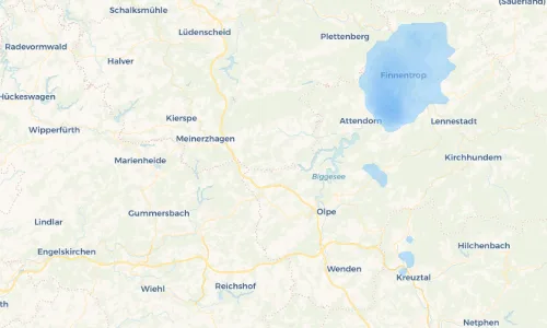 Regenradar Vorschaubild - Aktuelle Niederschläge in Krummenerl und Umgebung