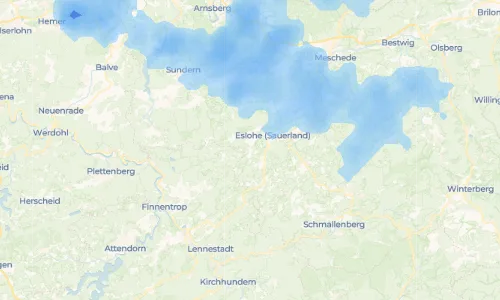 Regenradar Vorschaubild - Aktuelle Niederschläge in Kückelheim und Umgebung