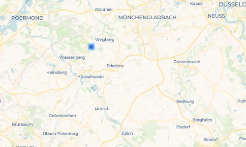 Regenradar Vorschaubild - Aktuelle Niederschläge in Kückhoven und Umgebung