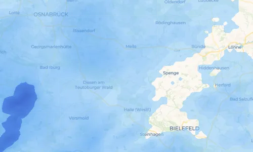 Regenradar Vorschaubild - Aktuelle Niederschläge in Küingdorf und Umgebung