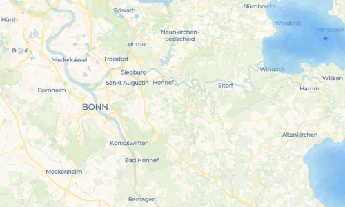 Regenradar Vorschaubild - Aktuelle Niederschläge in Kurenbach und Umgebung