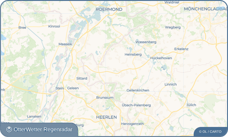 OtterWetter Regenradar-Widget Langbroich